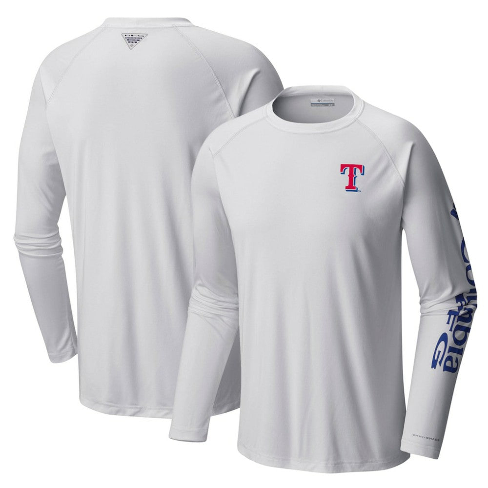 Texas Rangers Columbia Terminal Tackle Long Sleeve T-Shirt - MLB