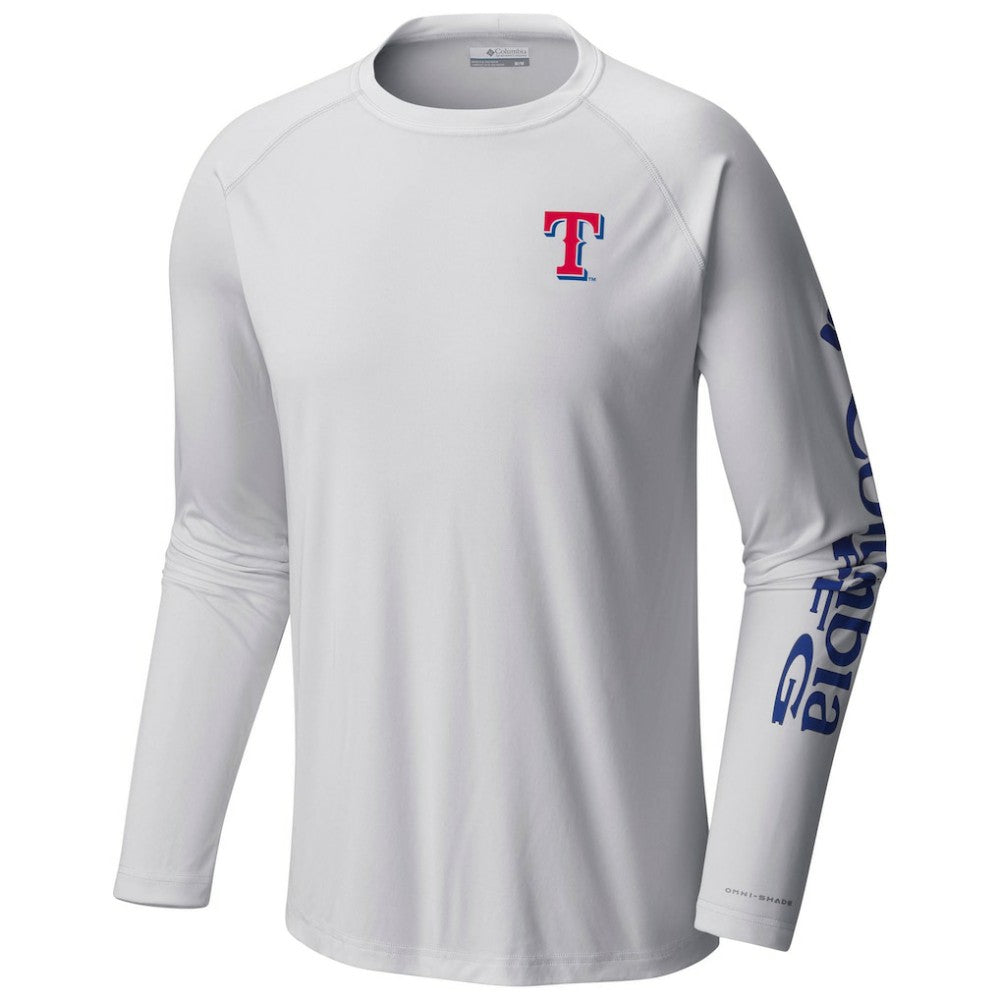 Texas Rangers Columbia Terminal Tackle Long Sleeve T-Shirt - MLB