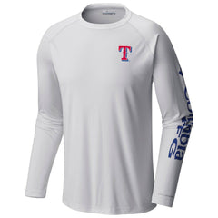 Texas Rangers Columbia Terminal Tackle Long Sleeve T-Shirt - MLB