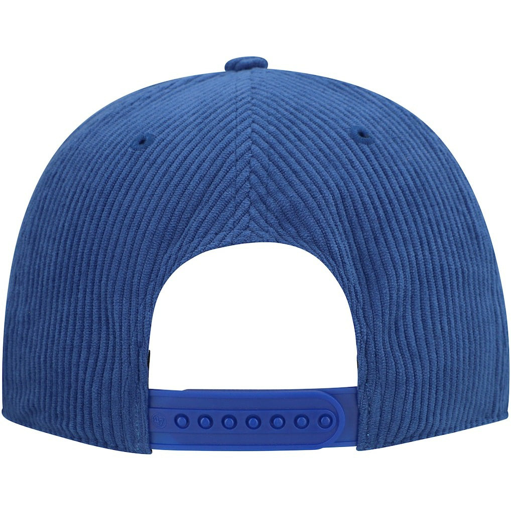 Golden State Warriors '47 Double Header Sidepatch Cord Hitch Adjustable Hat Royal - NBA
