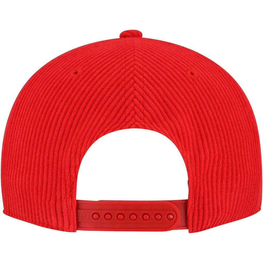 Chicago Bulls '47 Double Header Sidepatch Cord Hitch Adjustable Hat Red - NBA
