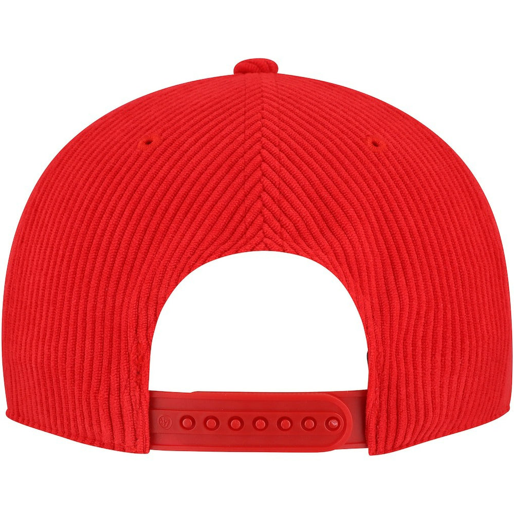 Chicago Bulls '47 Double Header Sidepatch Cord Hitch Adjustable Hat Red - NBA