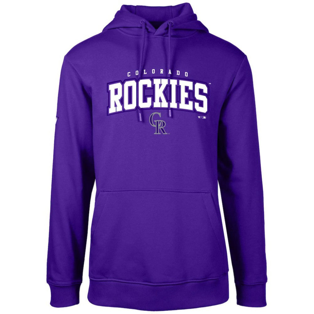 Colorado Rockies Levelwear Podium Team Arch Pullover Hoodie - MLB