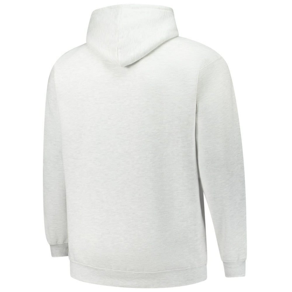 Detroit Red Wings Fanatics Big & Tall Fleece Pullover Hoodie - Heather Gray - NHL