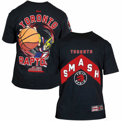 Toronto Raptors Hyperfly Unisex NBA x My Hero Academia All Might Smash T-Shirt Black - NBA