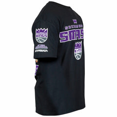 Sacramento Kings Hyperfly Unisex NBA x My Hero Academia All Might Smash T-Shirt Black - NBA
