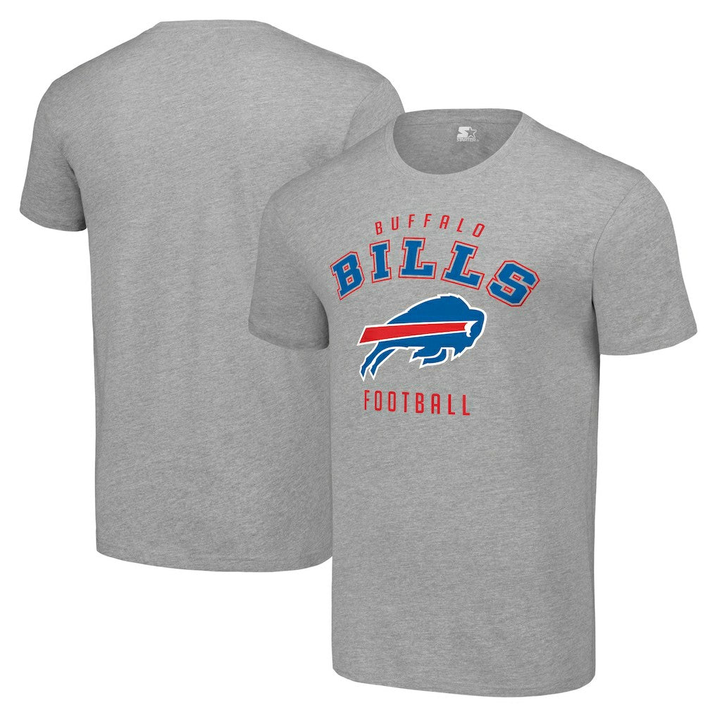 Buffalo Bills Starter Logo T-Shirt Heather Gray | NFL