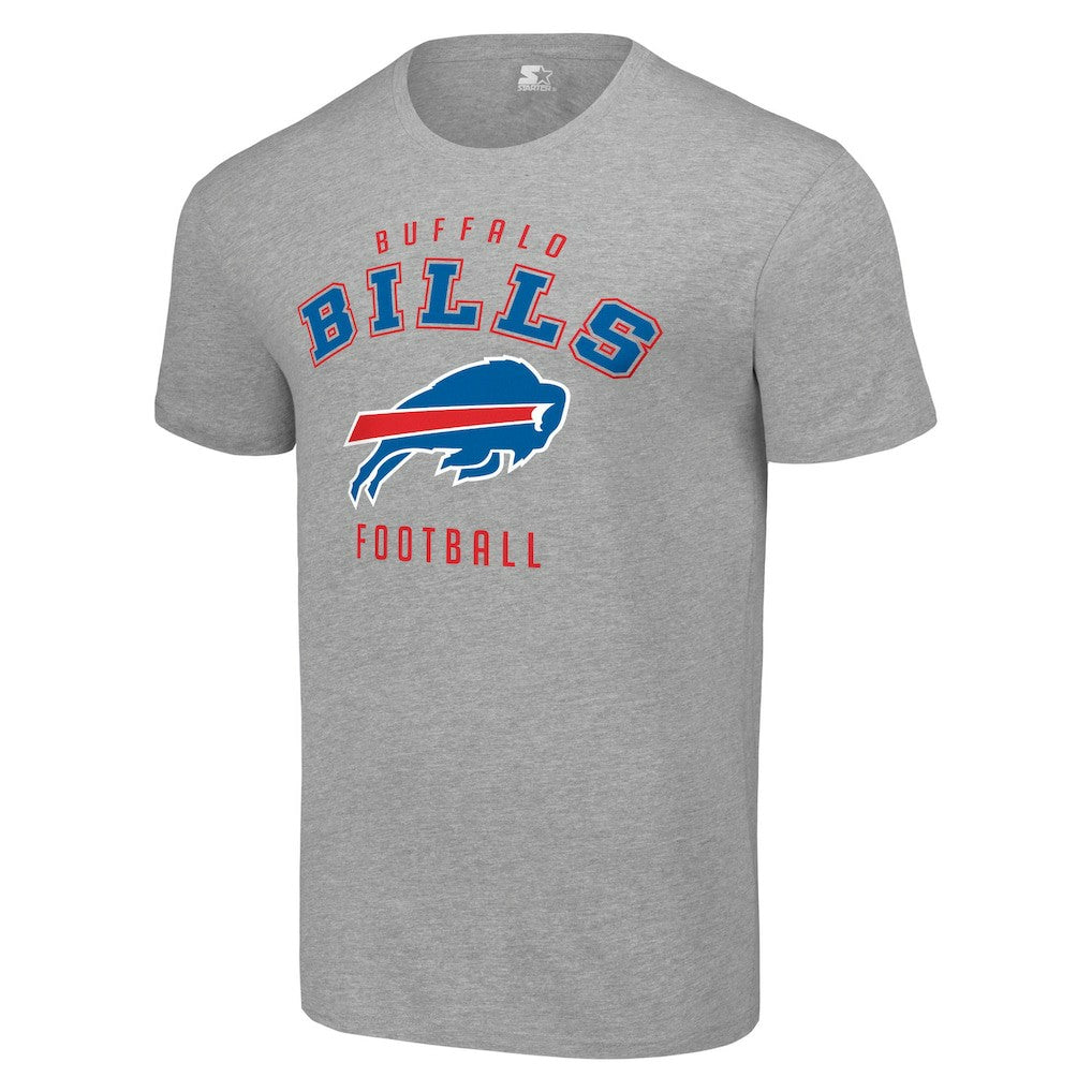 Buffalo Bills Starter Logo T-Shirt Heather Gray | NFL