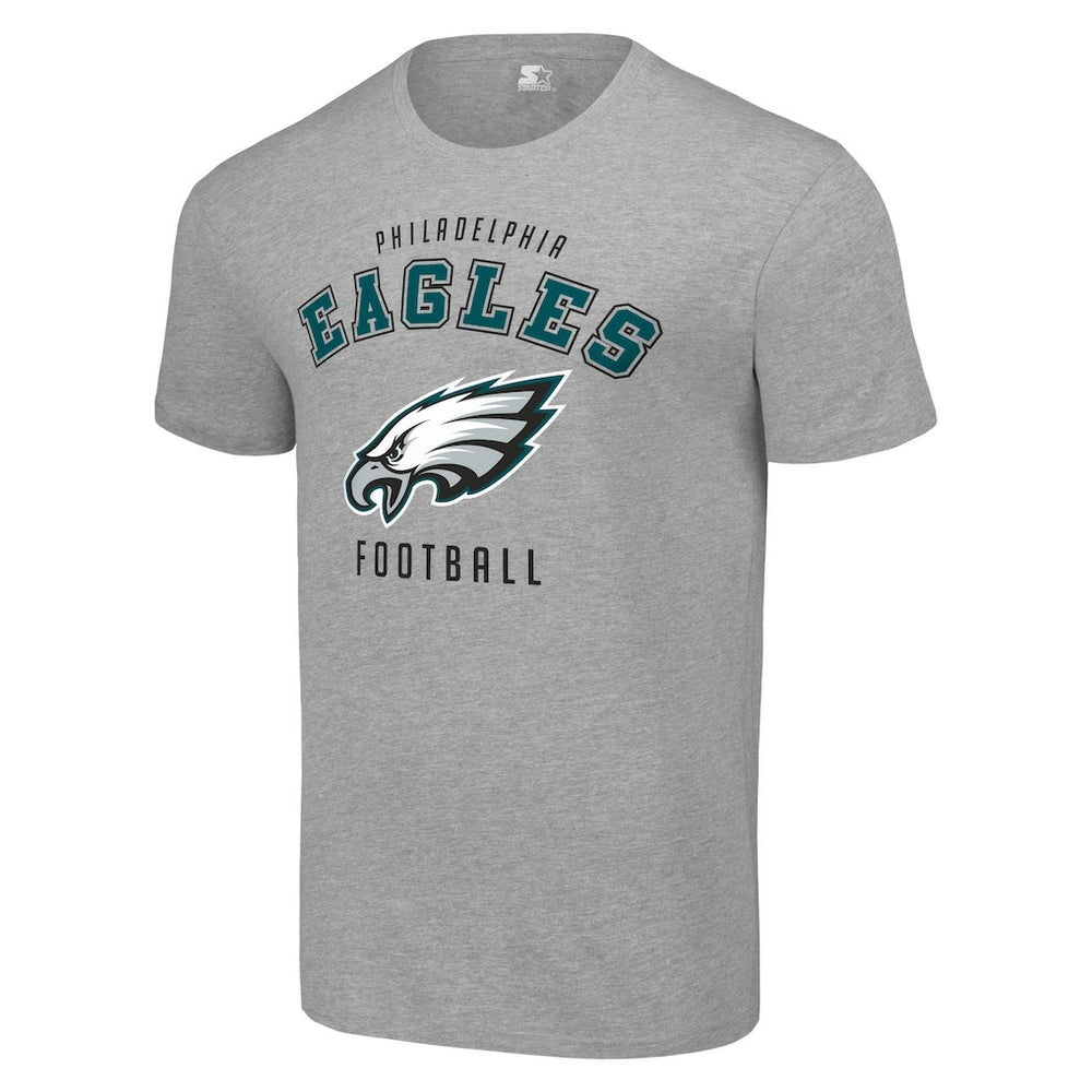 Philadelphia Eagles Starter Logo T-Shirt Heather Gray | NFL
