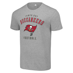 Tampa Bay Buccaneers Starter Logo T-Shirt Heather Gray | NFL