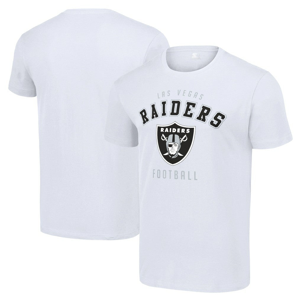 Las Vegas Raiders Starter Logo T-Shirt White | NFL