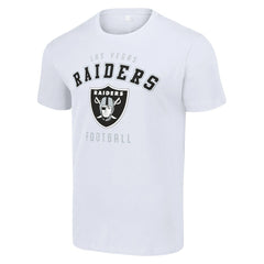 Las Vegas Raiders Starter Logo T-Shirt White | NFL