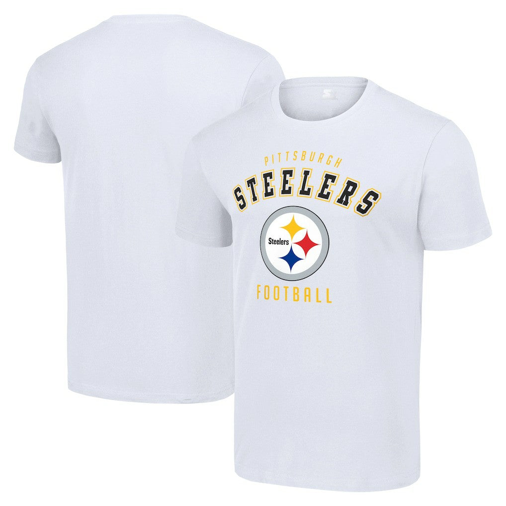 Pittsburgh Steelers Starter Logo T-Shirt White | NFL
