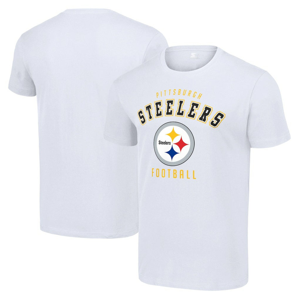 Pittsburgh Steelers Starter Logo T-Shirt White | NFL