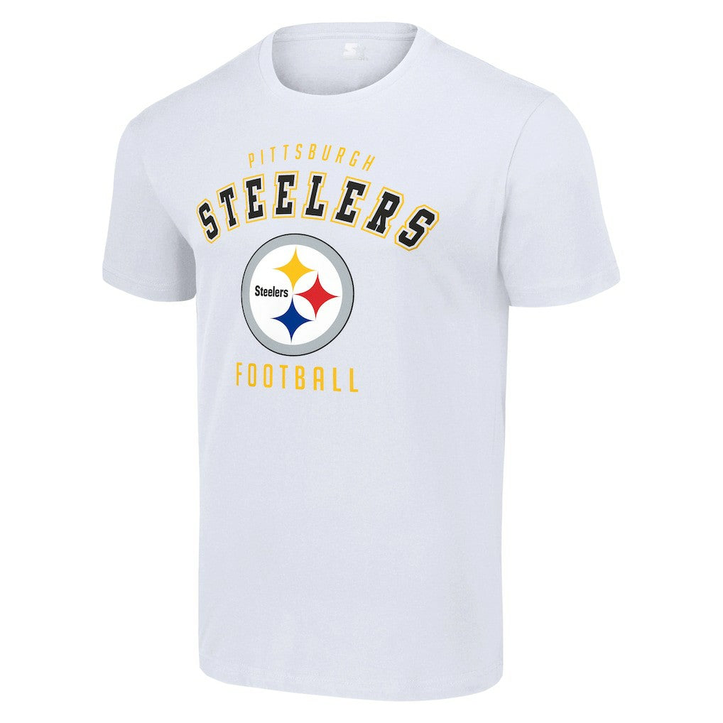 Pittsburgh Steelers Starter Logo T-Shirt White | NFL