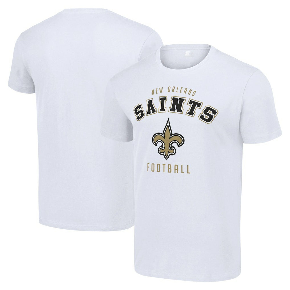 New Orleans Saints Starter Logo T-Shirt White | NFL