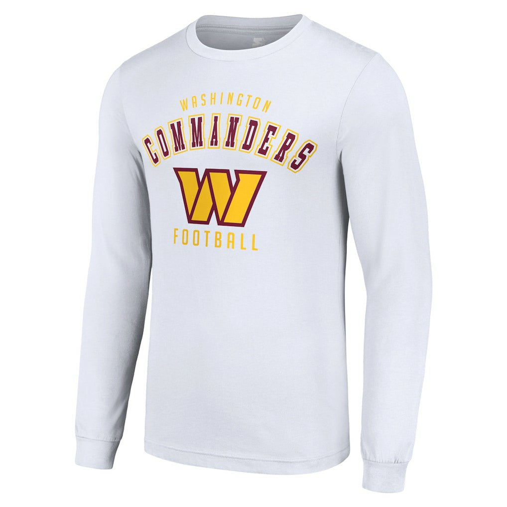 Washington Commanders Starter Long Sleeve T-Shirt White | NFL