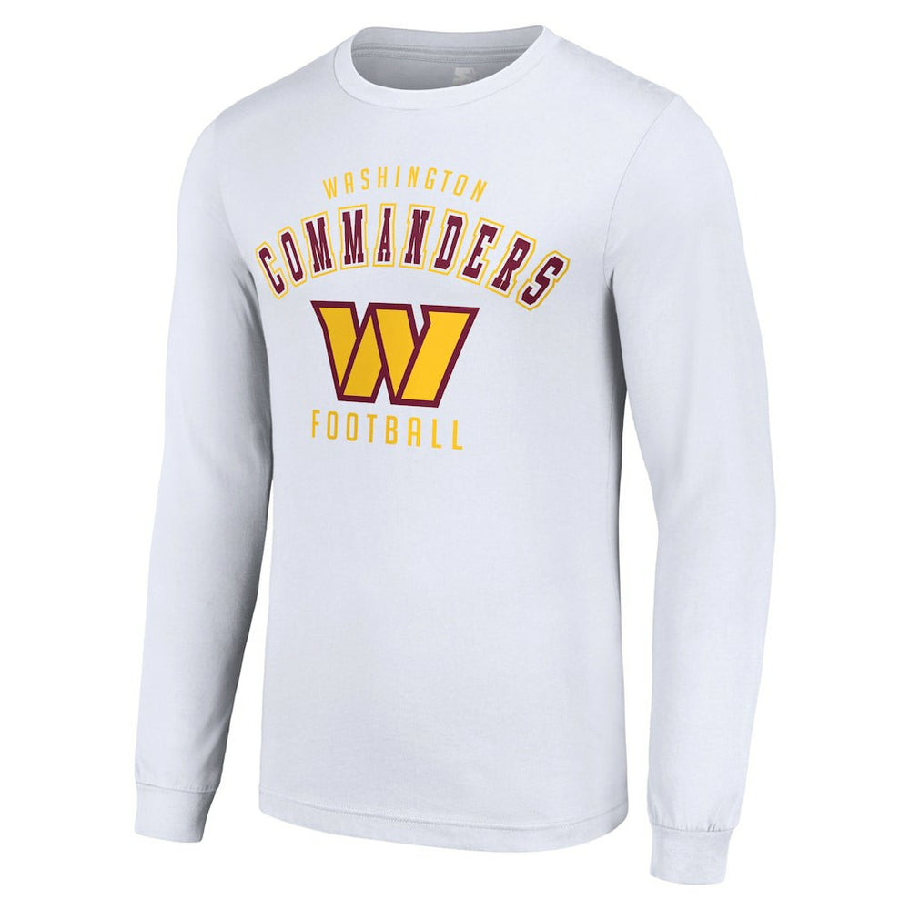 Washington Commanders Starter Long Sleeve T-Shirt White | NFL