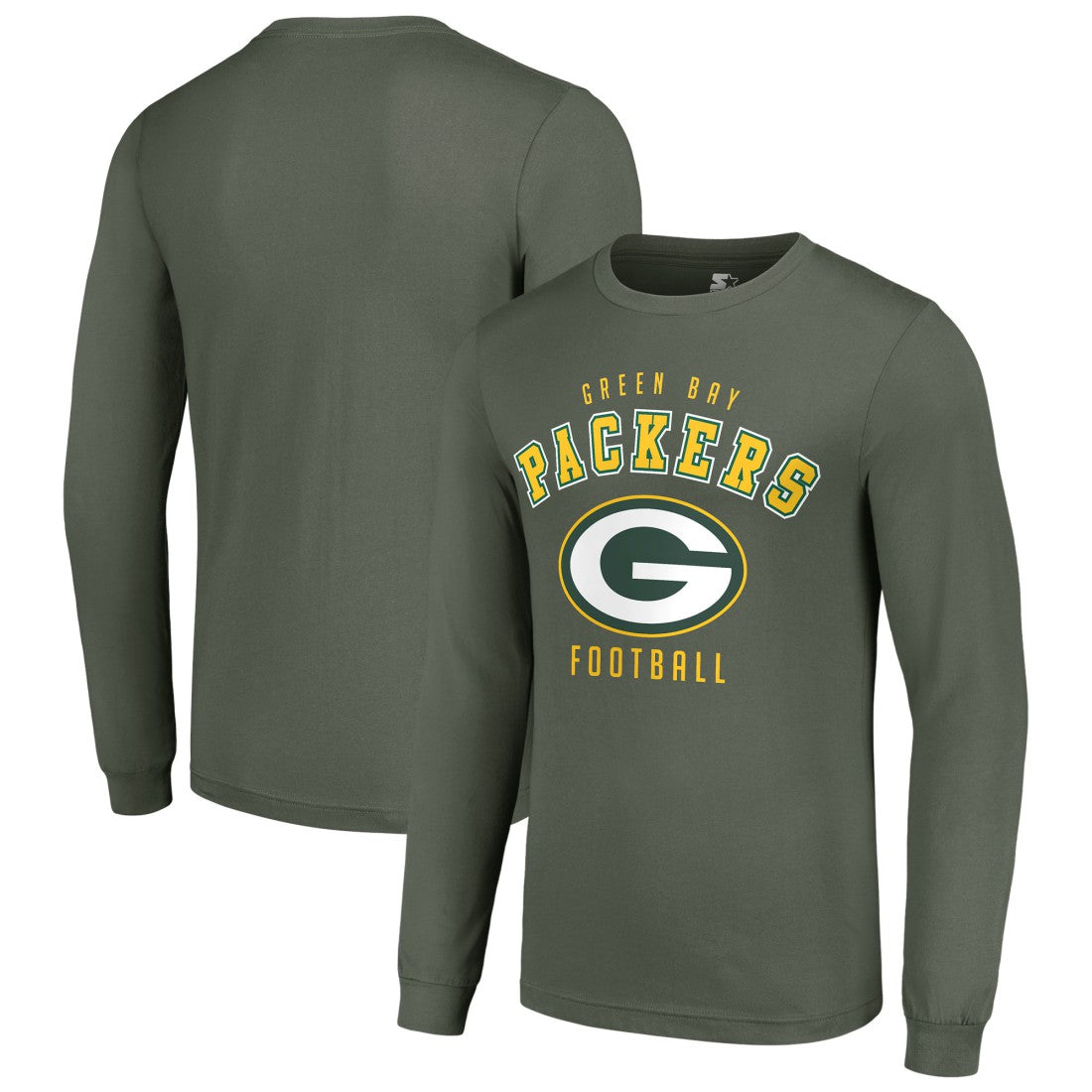 Green Bay Packers Starter Long Sleeve T-Shirt Green | NFL