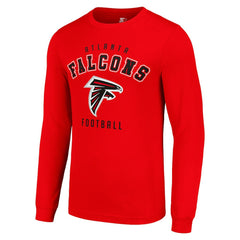 Atlanta Falcons Starter Long Sleeve T-Shirt Red | NFL