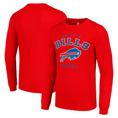 Buffalo Bills Starter Long Sleeve T-Shirt Red | NFL
