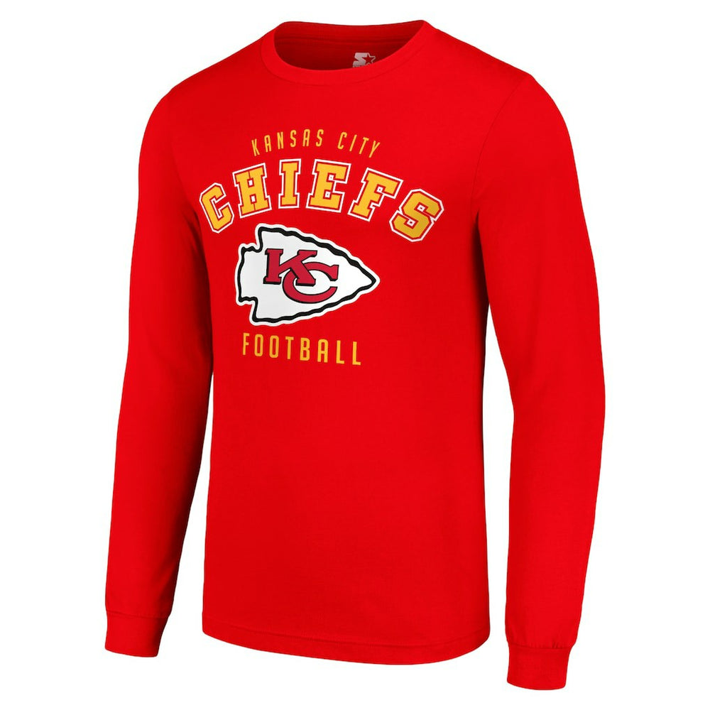 Kansas City Chiefs Starter Long Sleeve T-Shirt Red | NFL