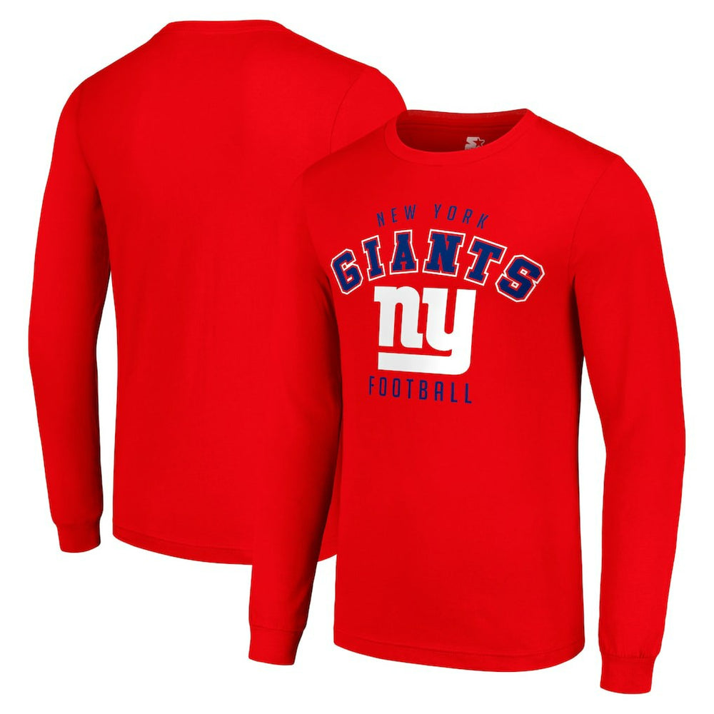 New York Giants Starter Long Sleeve T-Shirt Red | NFL