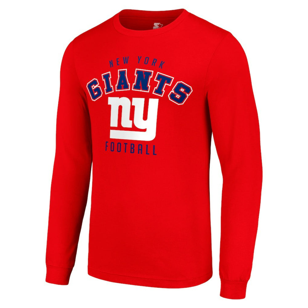 New York Giants Starter Long Sleeve T-Shirt Red | NFL