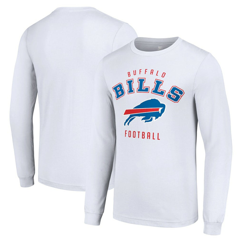 Buffalo Bills Starter Long Sleeve T-Shirt White | NFL