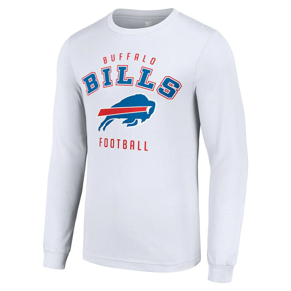 Buffalo Bills Starter Long Sleeve T-Shirt White | NFL