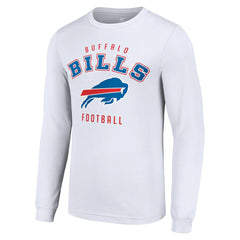 Buffalo Bills Starter Long Sleeve T-Shirt White | NFL