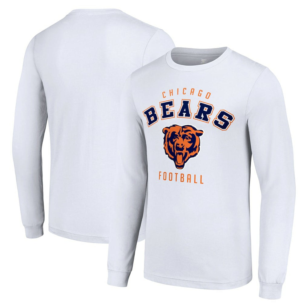 Chicago Bears Starter Long Sleeve T-Shirt White | NFL