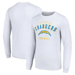 Los Angeles Chargers Starter Long Sleeve T-Shirt White | NFL