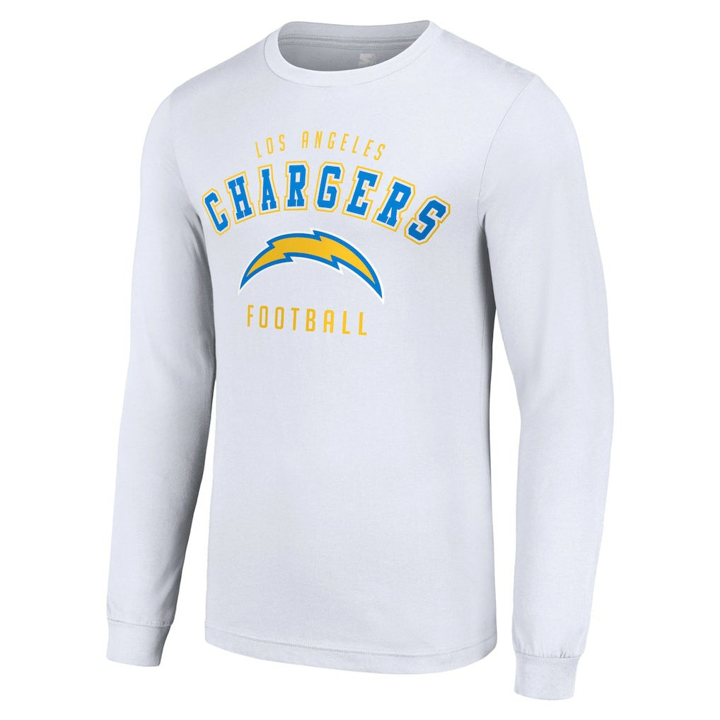 Los Angeles Chargers Starter Long Sleeve T-Shirt White | NFL