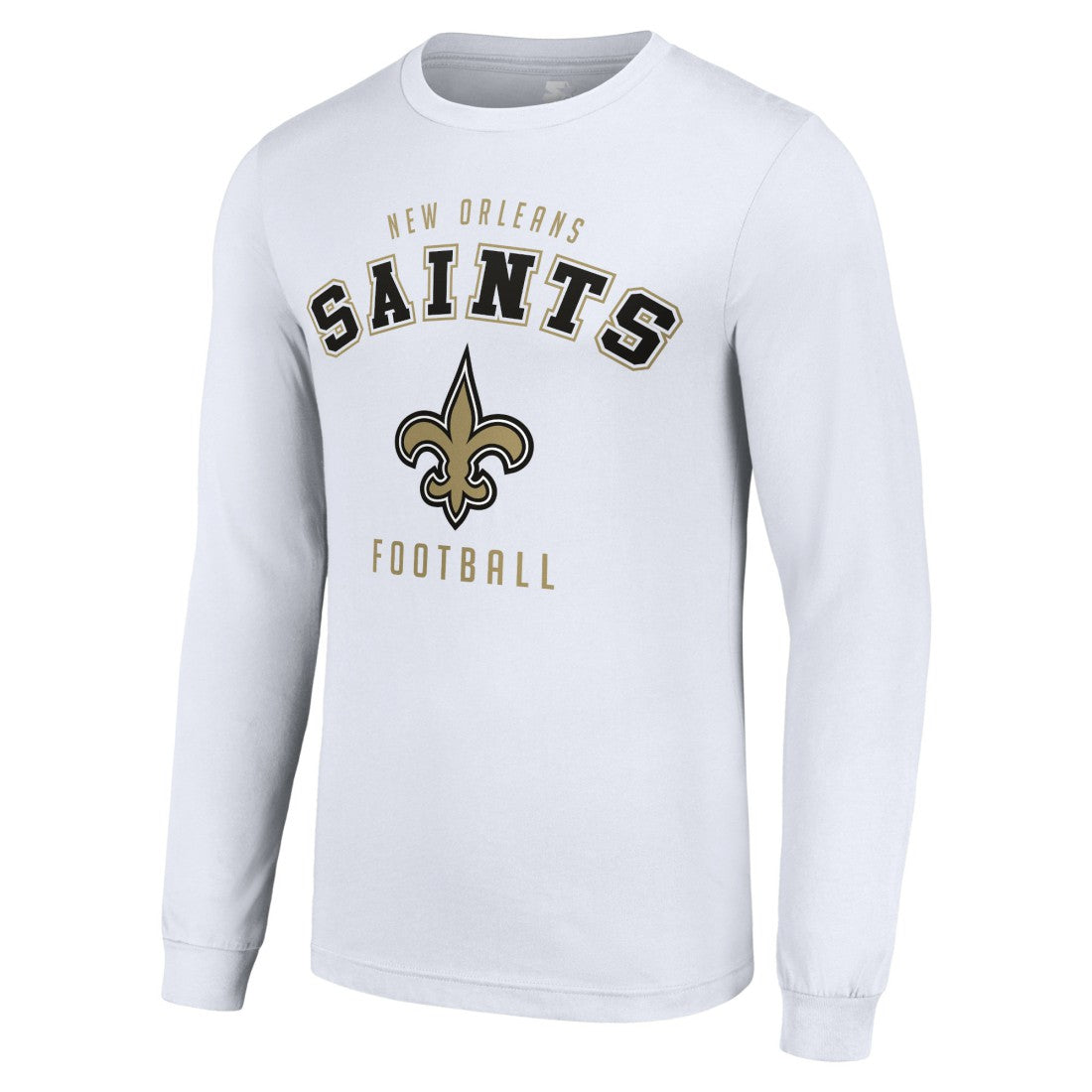 New Orleans Saints Starter Long Sleeve T-Shirt White | NFL