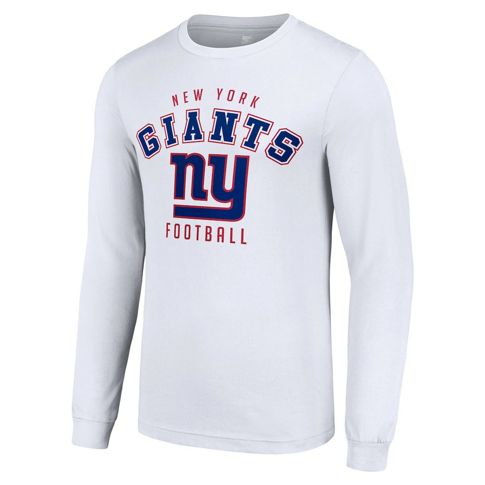 New York Giants Starter Long Sleeve T-Shirt White | NFL