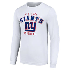 New York Giants Starter Long Sleeve T-Shirt White | NFL