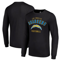 Los Angeles Chargers Starter Long Sleeve T-Shirt Black | NFL