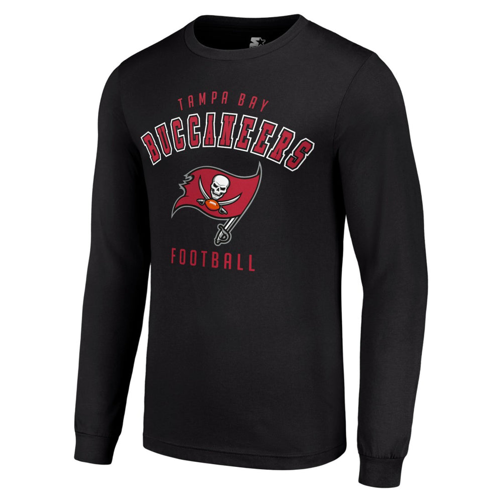 Tampa Bay Buccaneers Starter Long Sleeve T-Shirt Black | NFL