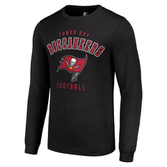 Tampa Bay Buccaneers Starter Long Sleeve T-Shirt Black | NFL