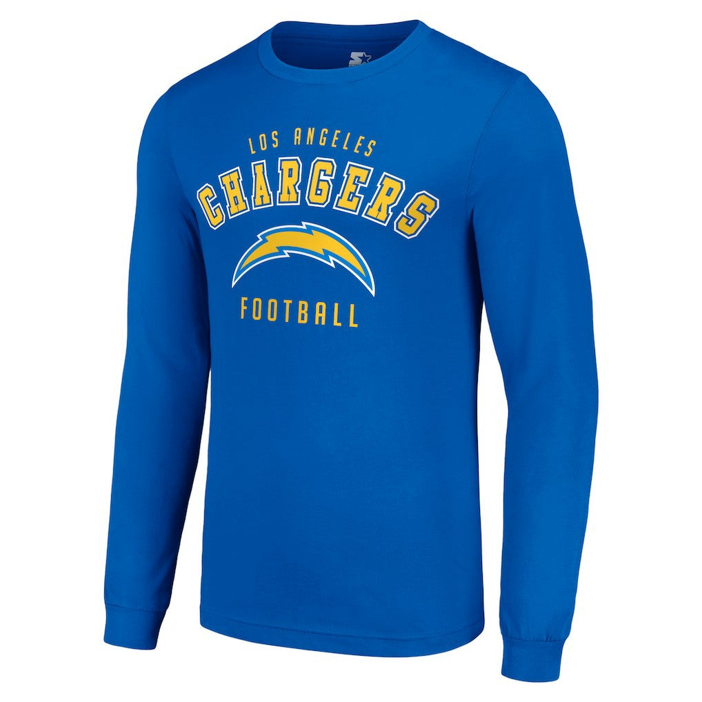 Los Angeles Chargers Starter Long Sleeve T-Shirt Royal | NFL