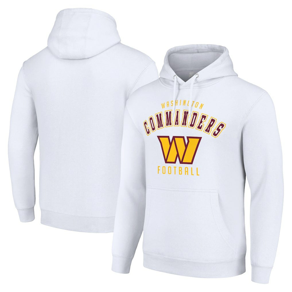 Washington Commanders Starter Unisex Logo Pullover Hoodie White | NFL