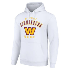 Washington Commanders Starter Unisex Logo Pullover Hoodie White | NFL