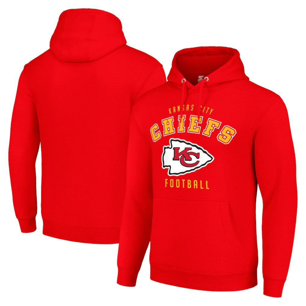 Kansas City Chiefs Starter Unisex Logo Pullover Hoodie Red | NFL