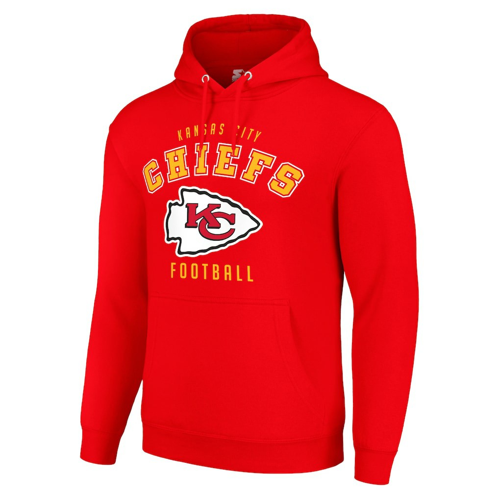 Kansas City Chiefs Starter Unisex Logo Pullover Hoodie Red | NFL