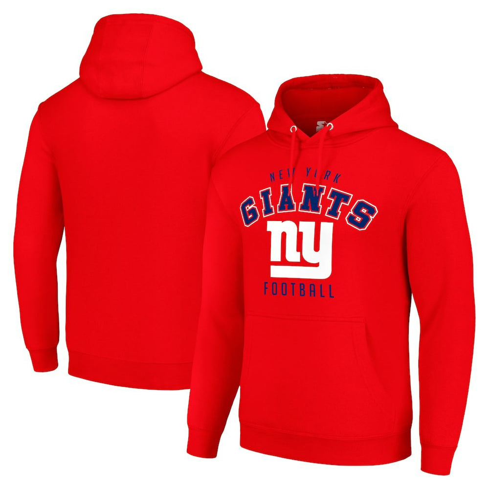 New York Giants Starter Unisex Logo Pullover Hoodie Red | NFL
