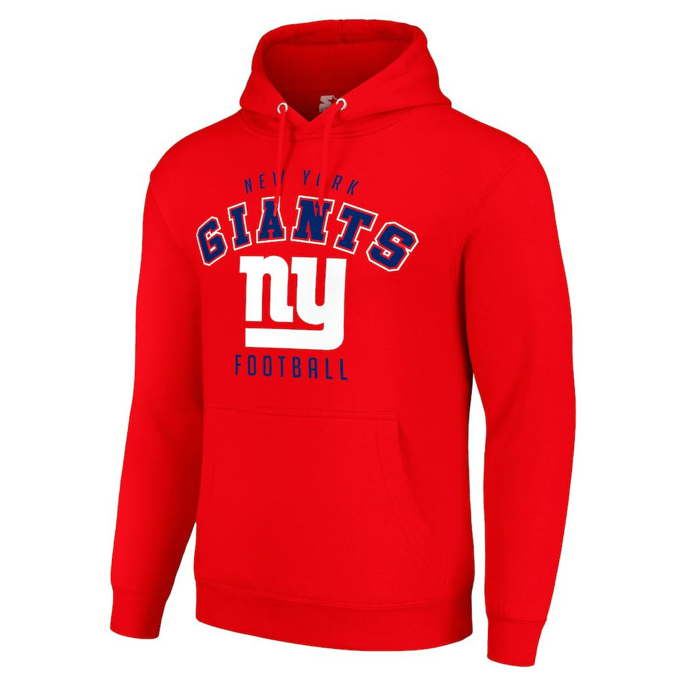 New York Giants Starter Unisex Logo Pullover Hoodie Red | NFL