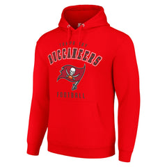 Tampa Bay Buccaneers Starter Unisex Logo Pullover Hoodie Red | NFL