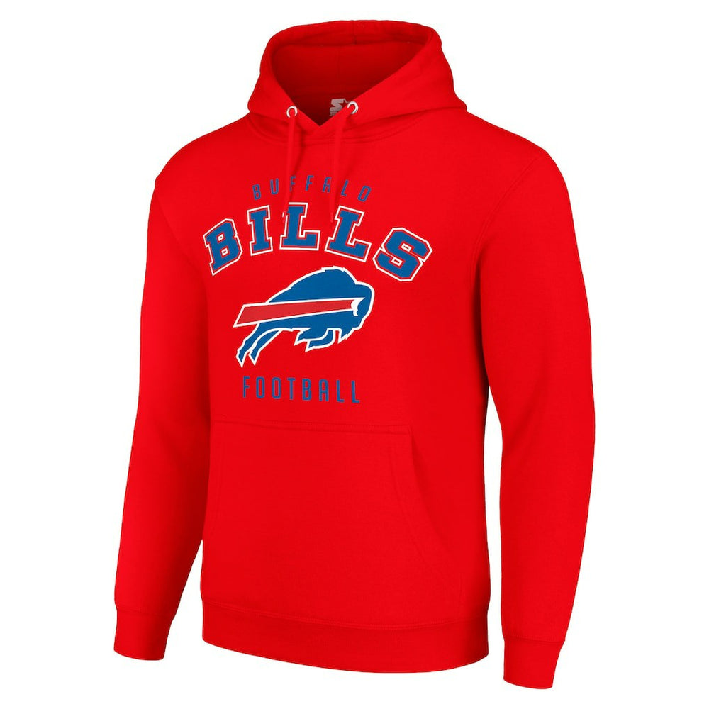 Buffalo Bills Starter Unisex Logo Pullover Hoodie Red | NFL