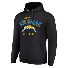 Los Angeles Chargers Starter Unisex Logo Pullover Hoodie Black | NFL